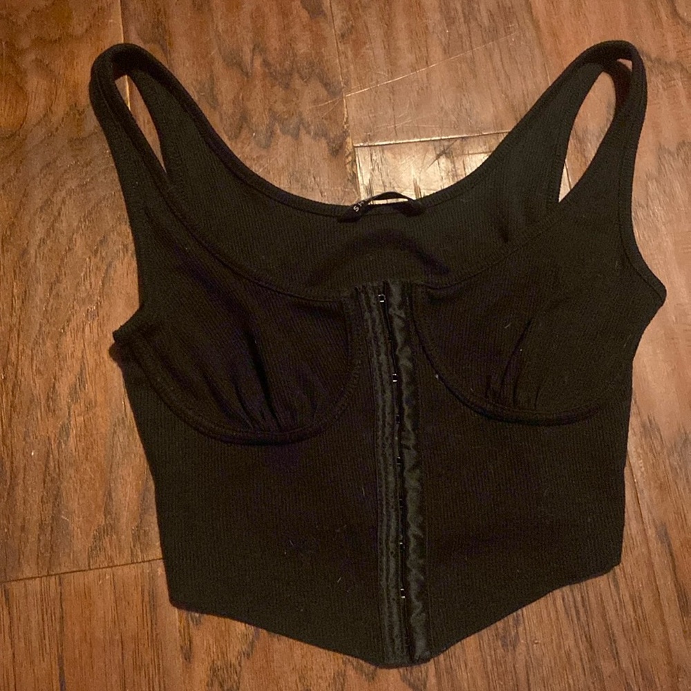 ribbed crop top